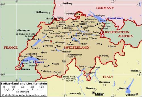 Which countries border switzerland?  select all that apply. spain ukraine hungary greece germany ita