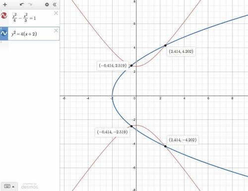 Asap!  trig:  what are the solutions to the system of conics?  (there are multiple answers)
