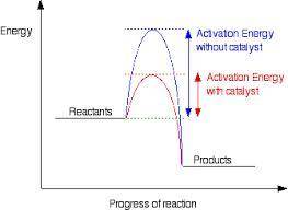 How does a catalyst speed up a chemical reaction?  a. by lowering the activation energy b. by loweri