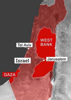 List three reasons why israel and palestine are openly hostile towards one another