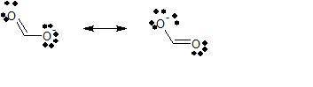 Select the true statements regarding resonance structure of formate.  1.the actual structure of form