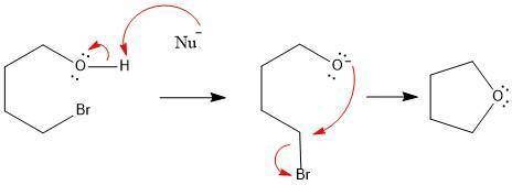 Which of the following is the requirement for the intramolecular sn2 reaction (intramolecular willia