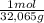 \frac{1mol}{32,065g}