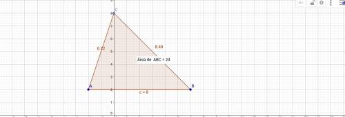The vertices of ∆abc are a(-2, 2), b(6, 2), and c(0, 8). the perimeter of ∆abc is  14.8099 units, an