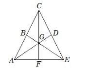 In ace, g is the centroid and be=9. find bg and ge