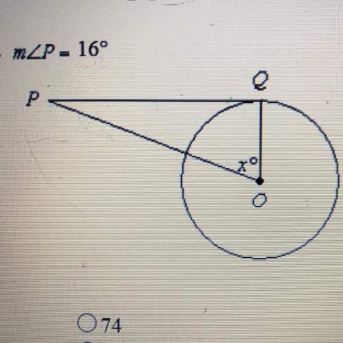 Measure of angle p=136° 74 32 106 37