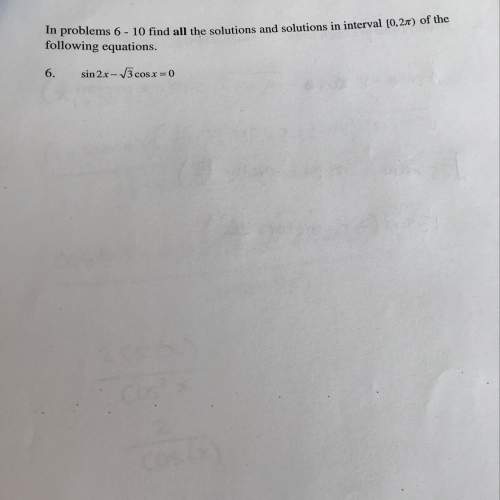 Find all solutions and solutions in interval[0,2pi)