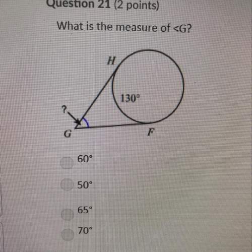 What is the measure of 60° 50° 65° 70°