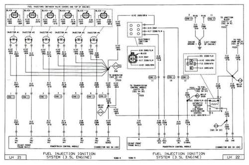The above wiring diagram is from a vehicle with a misfire diagnostic trouble code (dtc) for number 4