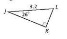 Find the unknown measures angle &lt; l = ? length jk = ?