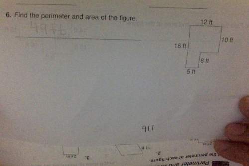 Don't take points plz explain i don't understand plz find the perimeter and area of the figure and t