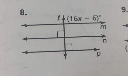 Find the value of x that make m || n