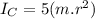 I_C=5(m.r^2)