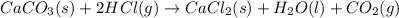 CaCO_3(s)+2HCl(g)\rightarrow CaCl_2(s)+H_2O(l)+CO_2(g)