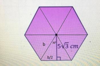 Find the area of the regular polygon. round to the nearest tenth.