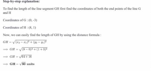 What is the length of segment gh?  units 8 units units 12 units