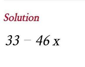 First step in solving the inequality 4(3 - 5x)2 -6x +9