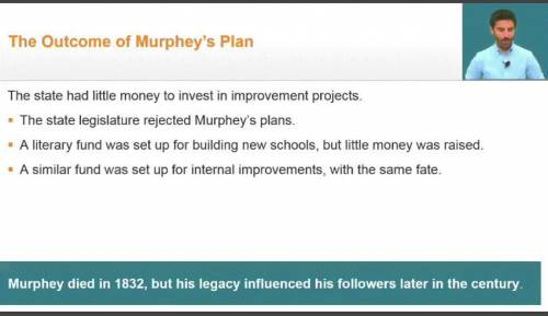 How did the state legislature respond to archibald murphey’s plans for education and infrastructure?