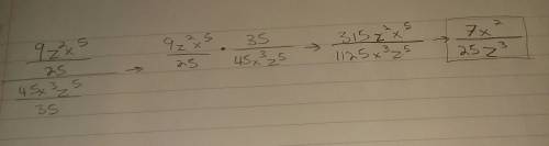 Use any method to simplify the complex fraction
