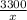 \frac{3300}{x}