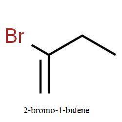 Which of the following compounds most readily undergoes solvolysis with methanol?   a. (e)-1-bromo-1