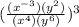 (\frac{(x^{-3})(y^2)}{(x^4)(y^6)})^3