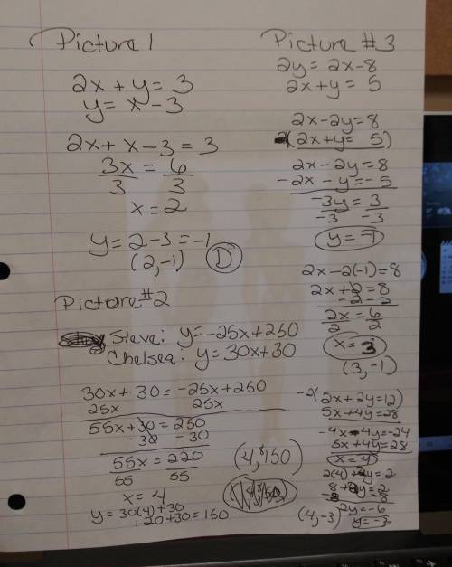 Ineed  solving these problems--images down below. on the long word problem, i was given hints:  x=le