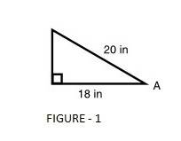 1. to the nearest degree, find the measure of angle a. 26° 42° 48° 64° 2. given right triangle abc .