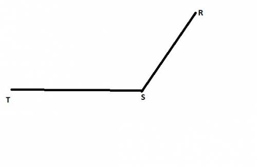 Name the intersection of rs and st assume that rs and st are not collinear. a. rs. b.ts c. t d.s