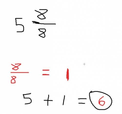 Find the sum , write the sum as a mixed number so the fractional part is less than 1.