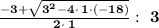 \bold{\frac{-3+\sqrt{3^2-4\cdot \:1\cdot \left(-18\right)}}{2\cdot \:1}: \ 3}