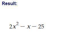 Which expression is equivalent to 3x^2 + 7x - (x+4)^2 - 9?