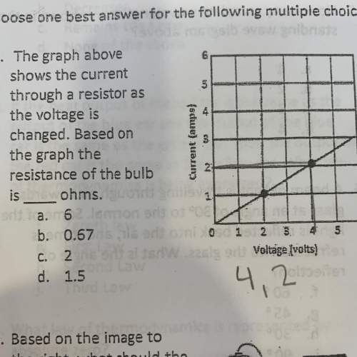 How many ohms is the resistance of the bulb
