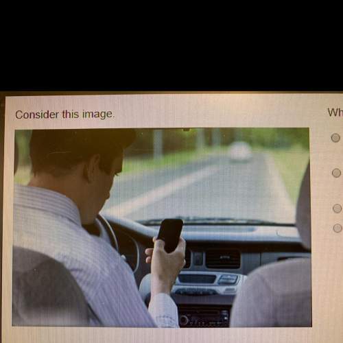 Which is the best persuasive heading for this image? o this man is texting while driving and may no
