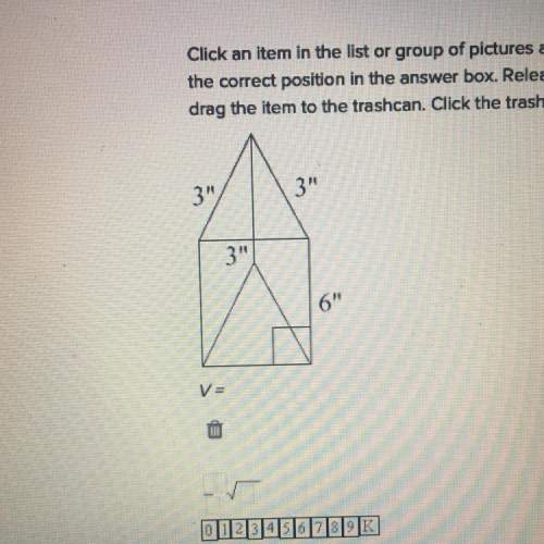 Asap you’re supposed to find volume but the answer is set up weird (a fraction and a square root) s