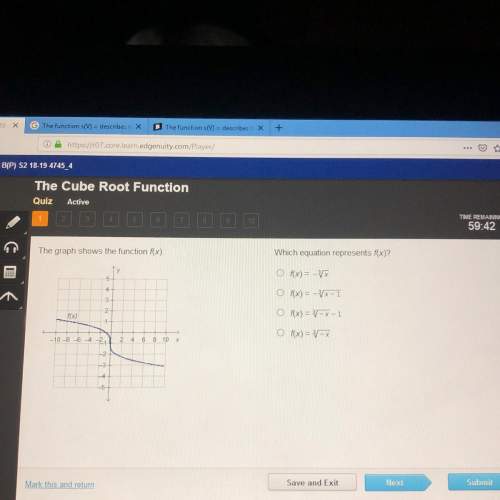 Need will give brainleist! which graph of the cube root function f(x)=^3 √x?
