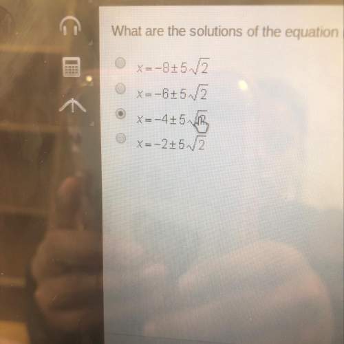 What are the solutions of the equation (x + 2)2 + 12(x + 2) - 14 = 0? use u substitution and the qu