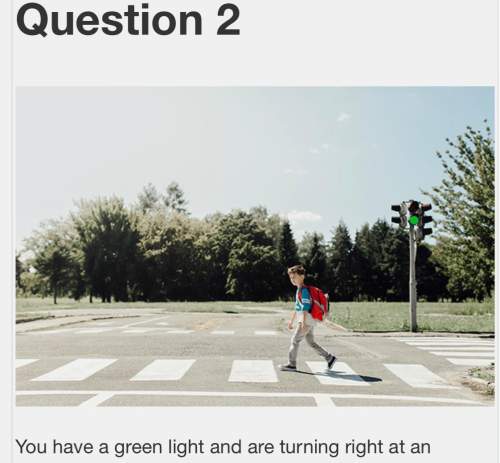 Write in detail! for free points + brainliest! you have a green light and are turning right at an