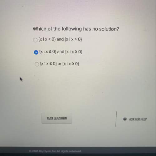 Which of the following has no solution ?