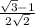 \frac{\sqrt{3}-1}{2\sqrt{2}}