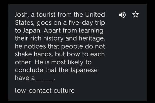 Josh, a tourist from the United States, goes on a five-day trip to Japan. Apart from learning their