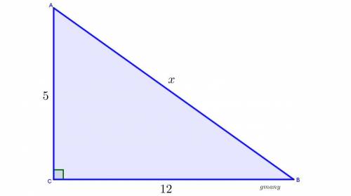 In right triangle ABC, with right angle at C, AC=5 and BC=12. Find the value of (sin A)^2+ (sin B)^2