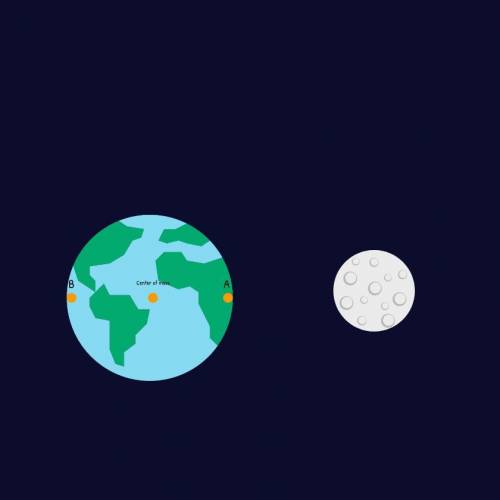 As you watch the video, notice that the size of the tidal bulges varies with the Moon's phase, which