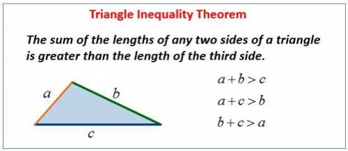Which of the following will NOT produce a triangle? A. angle measures of 33°, 67°, and 80° B. side l