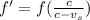 f'=f(\frac{c }{c-v_{s}})