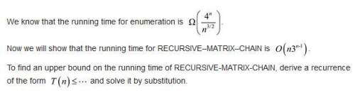 4) Which is a more efficient way to determine the optimal number of multiplications in a matrix-chai
