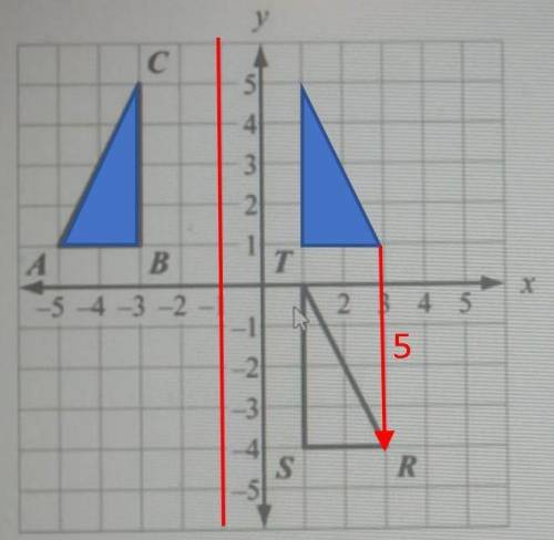 Which is the sequence of transformations maps ABC to RST