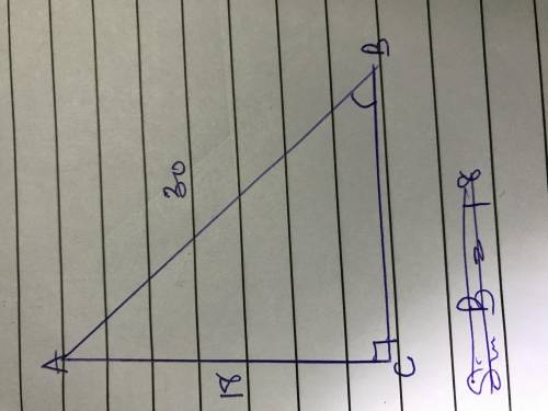 A 30 foot ladder needs to reach 18 feet high against a building. What would the approximate angle of