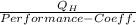 \frac{Q_{H}}{Performance-Coeff.}
