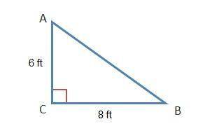 How much longer is the hypotenuse of the triangle than its shorter leg?